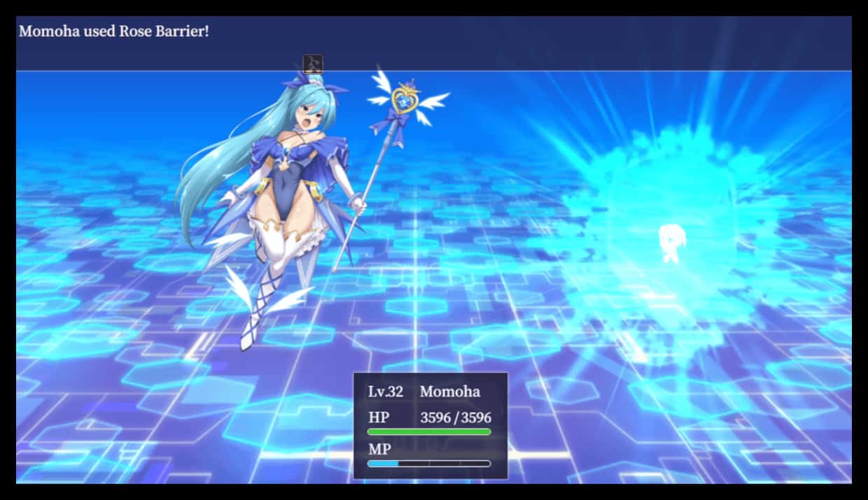 爱与和平的魔法少女 Roseleaf全息投影